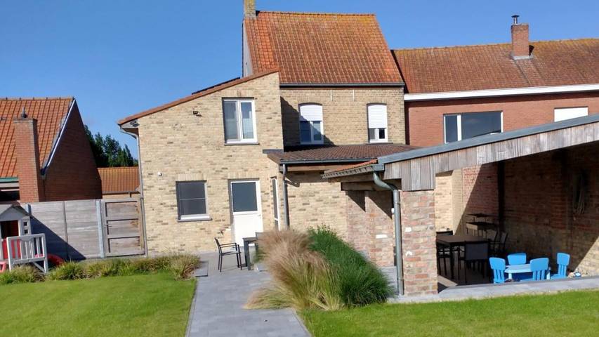 Maison de vacances pour 12 personnes, avec Terrasse et Jardin à Lo-Reninge