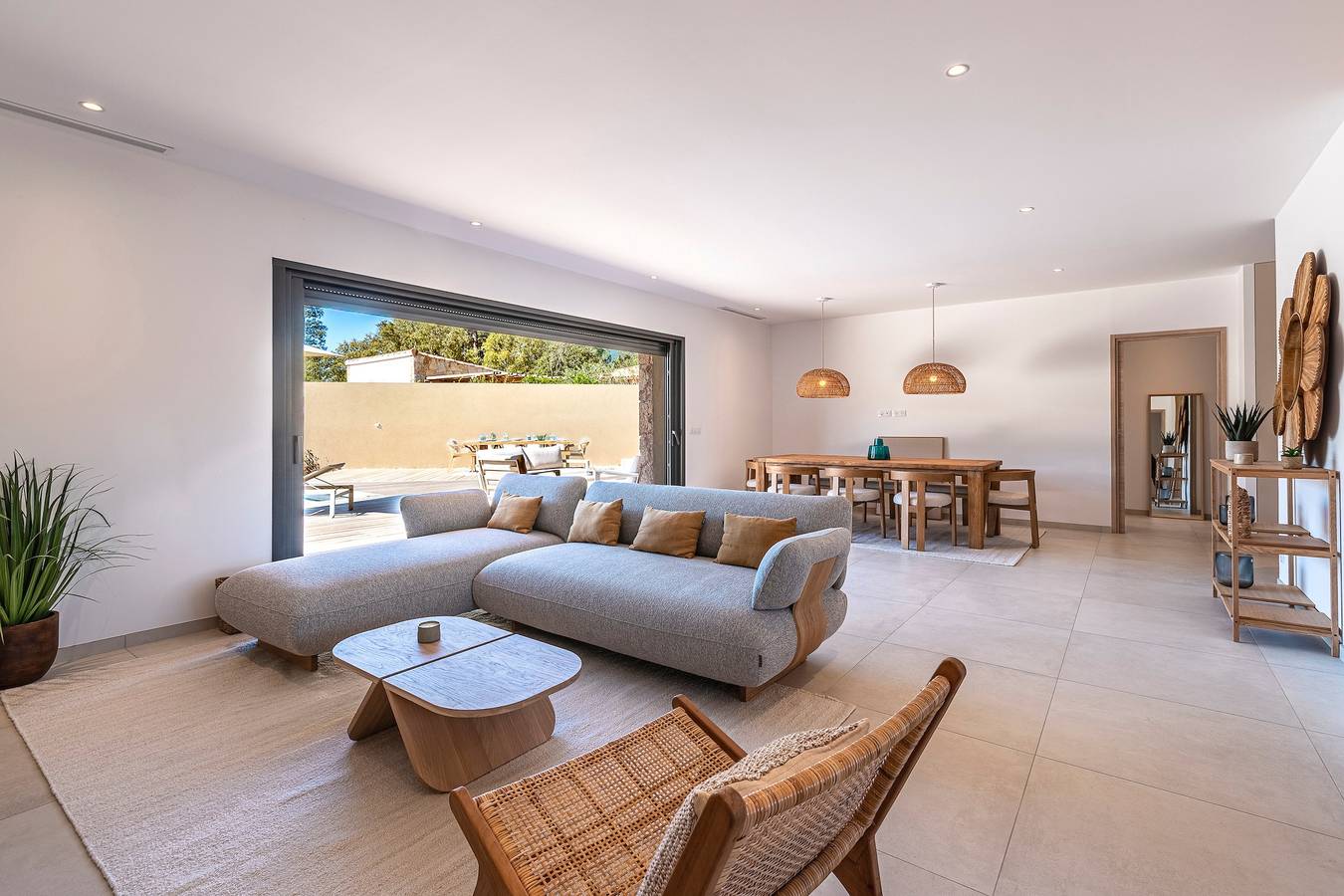 La Villa Frassolo - Belle terrasse avec piscine in Lecci, Arrondissement de Sartène