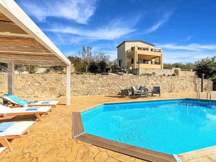 Ferienwohnung für 16 Personen, mit Balkon und Terrasse sowie Garten und Pool in Rethymnon - 3