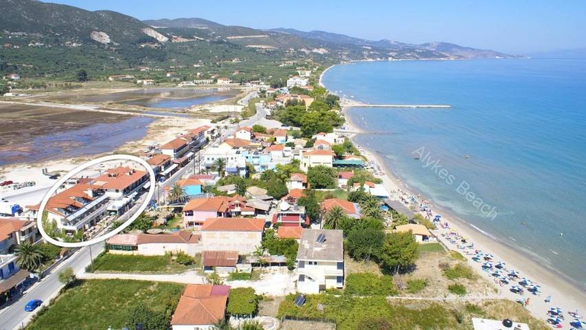 Holiday apartment for 4 people, with balcony and view in Alykes