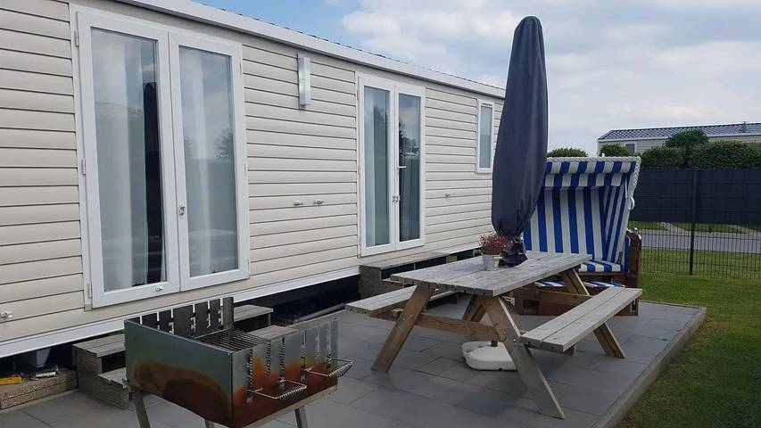 Camping für 4 Personen, mit Garten in Schashagen