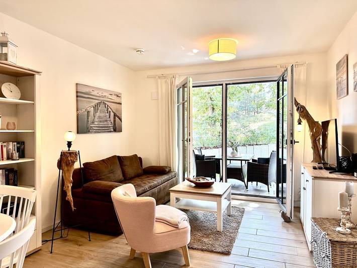 Ferienwohnung für 3 Personen, mit Sauna und Garten in Binz - 4