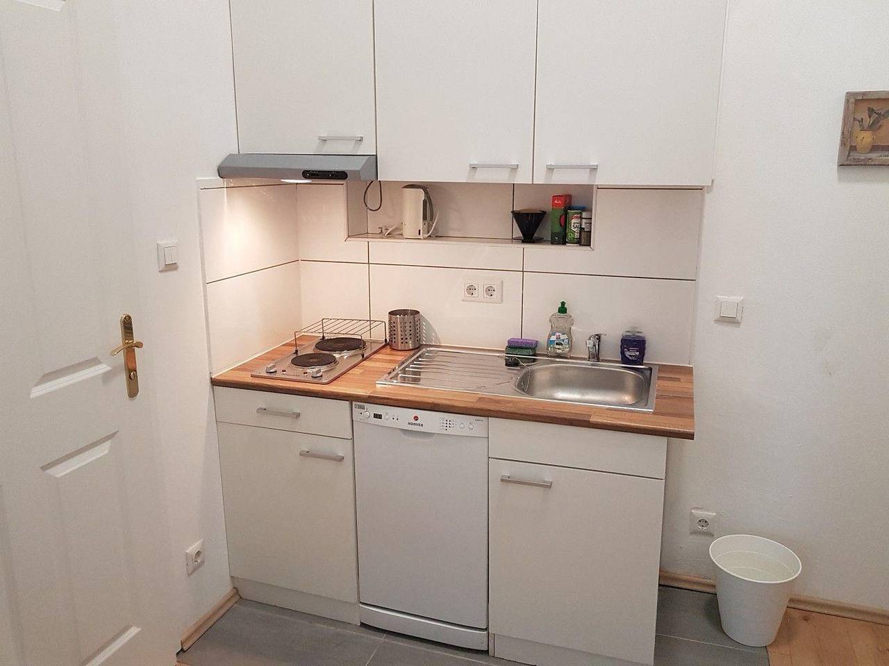 Ganze Ferienwohnung, 2-Sz, zentrales, helles Apartment, Pramergasse (A31) in Wien, Donau Niederösterreich
