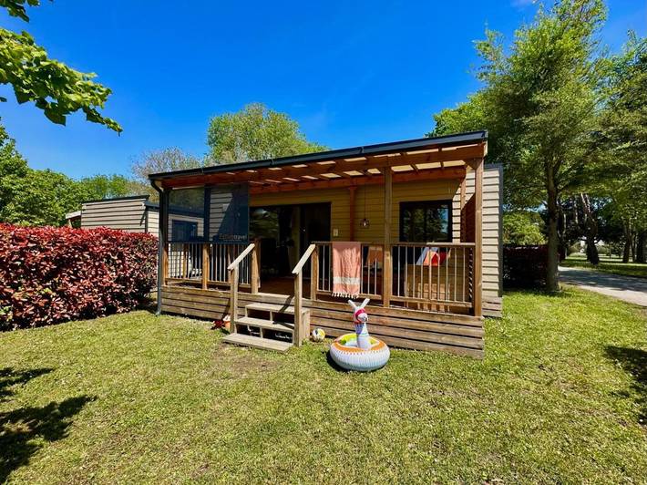 Camping für 6 Personen, mit Terrasse und Garten sowie Kinderpool und Pool in Duna Verde