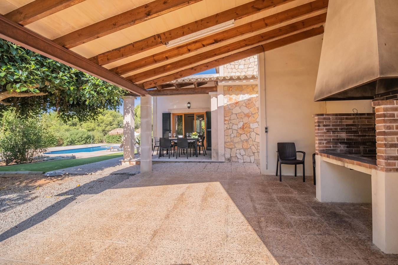 Vela 2 Finca für 6 Personen mit Pool, Garten, Wifi, Terrasse in Can Picafort in Muro, Mallorca Norden