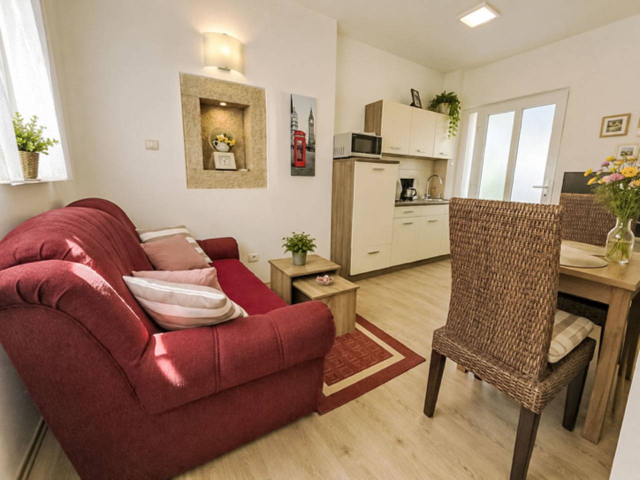 Ganze Wohnung, Appartement Silvy 3 in einem Steinhaus im istris in Grad Poreč, Porec und Umgebung
