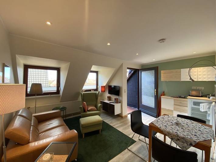 Ferienhaus für 2 Personen, mit Balkon auf Borkum - 4