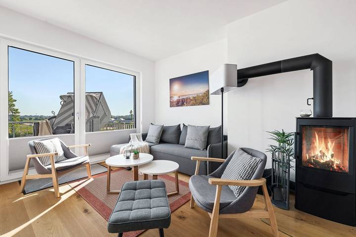 Ferienwohnung für 5 Personen, mit Ausblick und Balkon in Olpenitz - 3