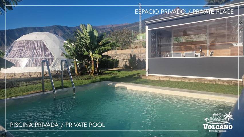 Camping pour 2 personnes, avec piscine et terrasse ainsi que jardin et vue aux Canaries - 3