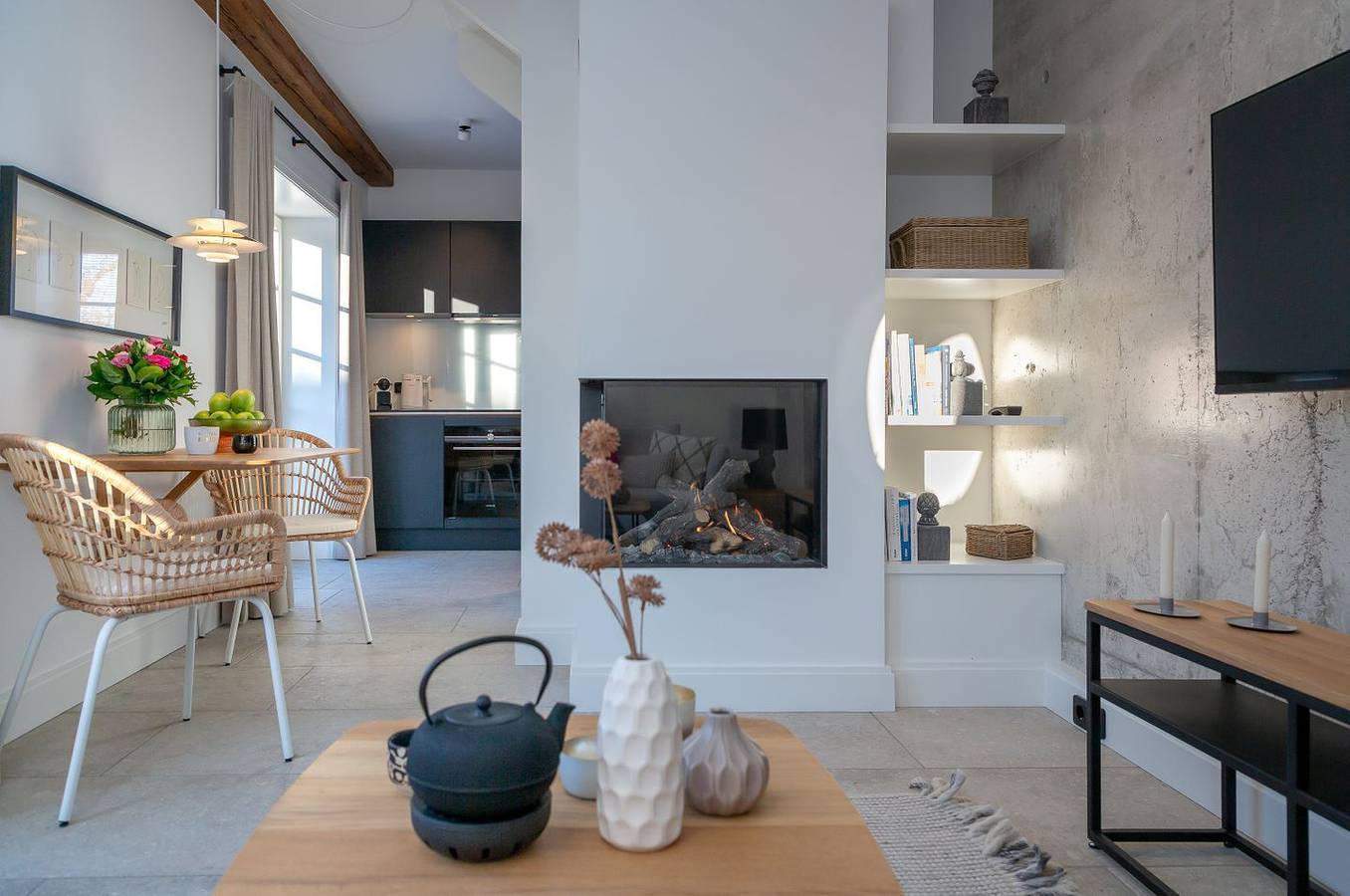 Ganze Wohnung, Helle zwei Zimmer Wohnung im Herzen von Alt Westerland! in Westerland, Sylt (Gemeinde)