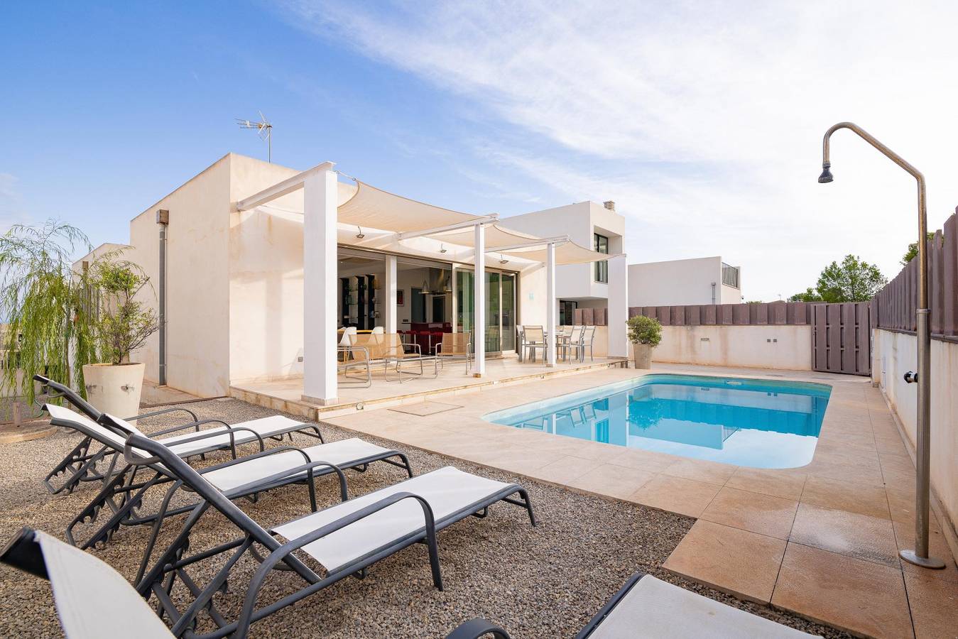Villa Montfarrutx - Moderne Villa mit privatem Schwimmbad und kostenlosem Wifi in Colònia de Sant Pere, Artà