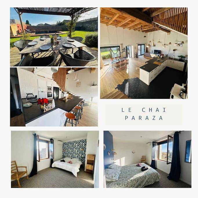 Location de vacances pour 8 personnes, avec vue ainsi que jardin et piscine à Paraza - 2