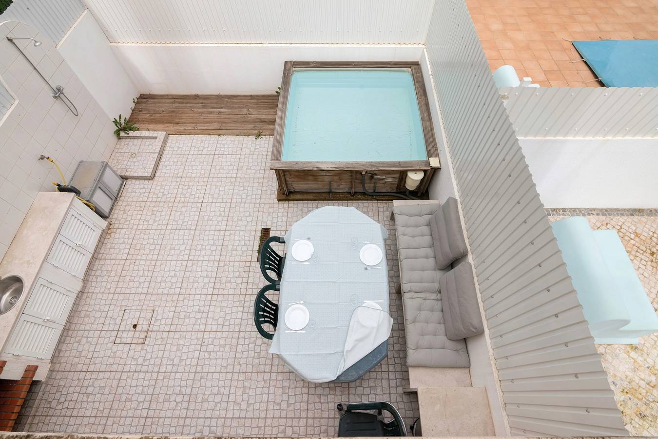 Villa 'Cacela Mar' con piscina privada, terraza privada y Wi-Fi in Manta Rota, Ria Formosa