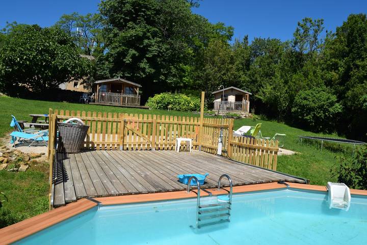 Chambre avec petit déjeuner pour 4 personnes, avec terrasse et piscine, adapté aux familles à Tournus - 3