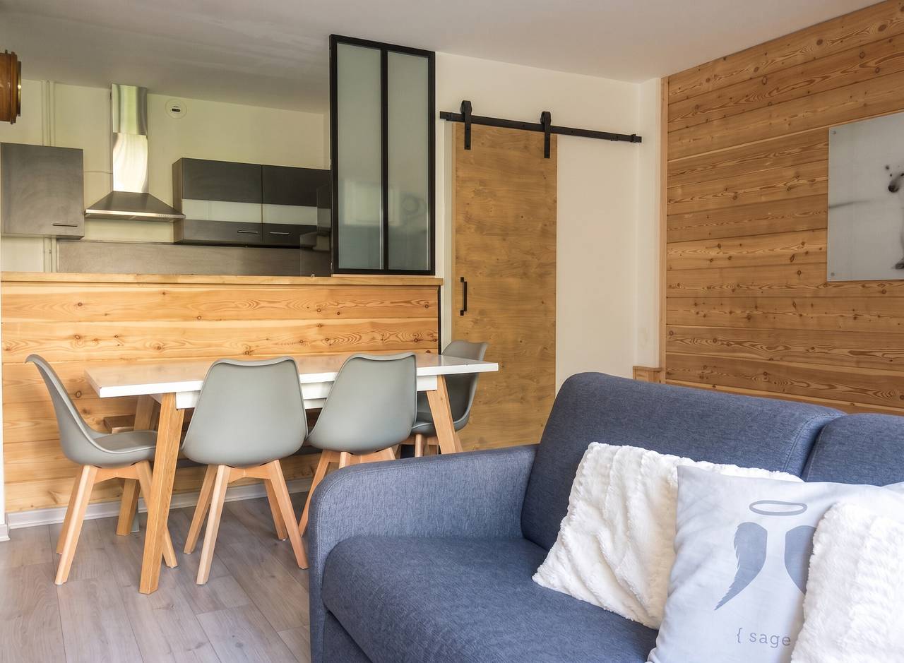 Apartamento entero, Apartamento encantador en Briançon - 40 m² con balcón in Briançon, Serre Chevalier