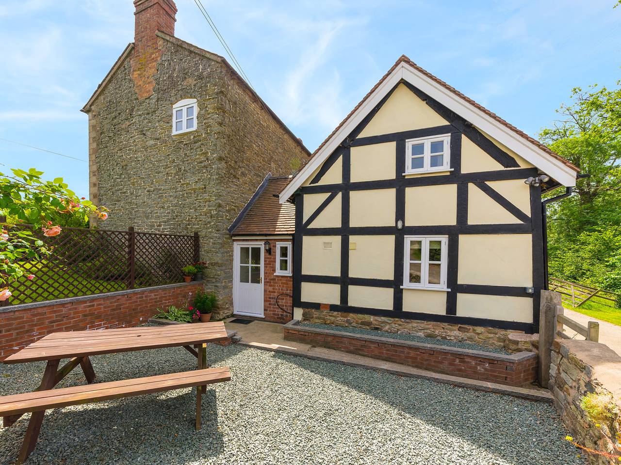 Stone House in Shropshire Hills