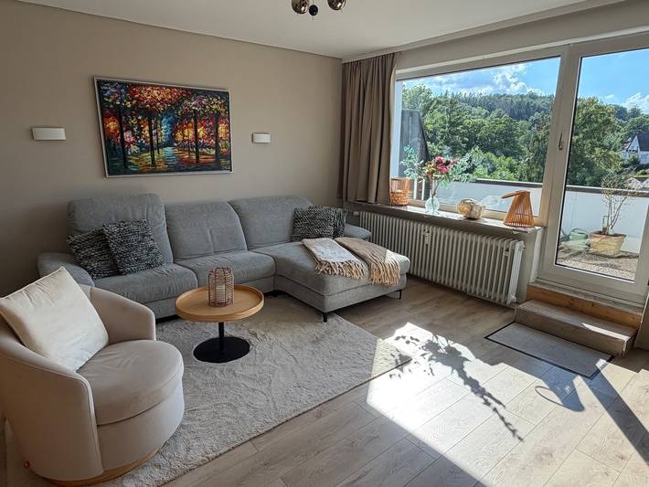 Ganze Ferienwohnung, Das kleine Penthouse mit Kamin in Bad Sachsa, Harzvorland