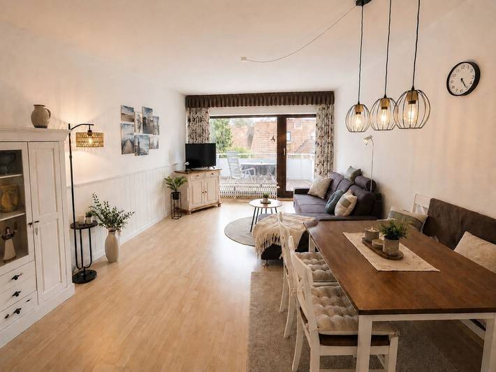 Ganze Wohnung, Gemütliches Appartement mit Sonnenterrasse – zentral & strandnah in Wyk auf Föhr (Stadt), Wyk auf Föhr