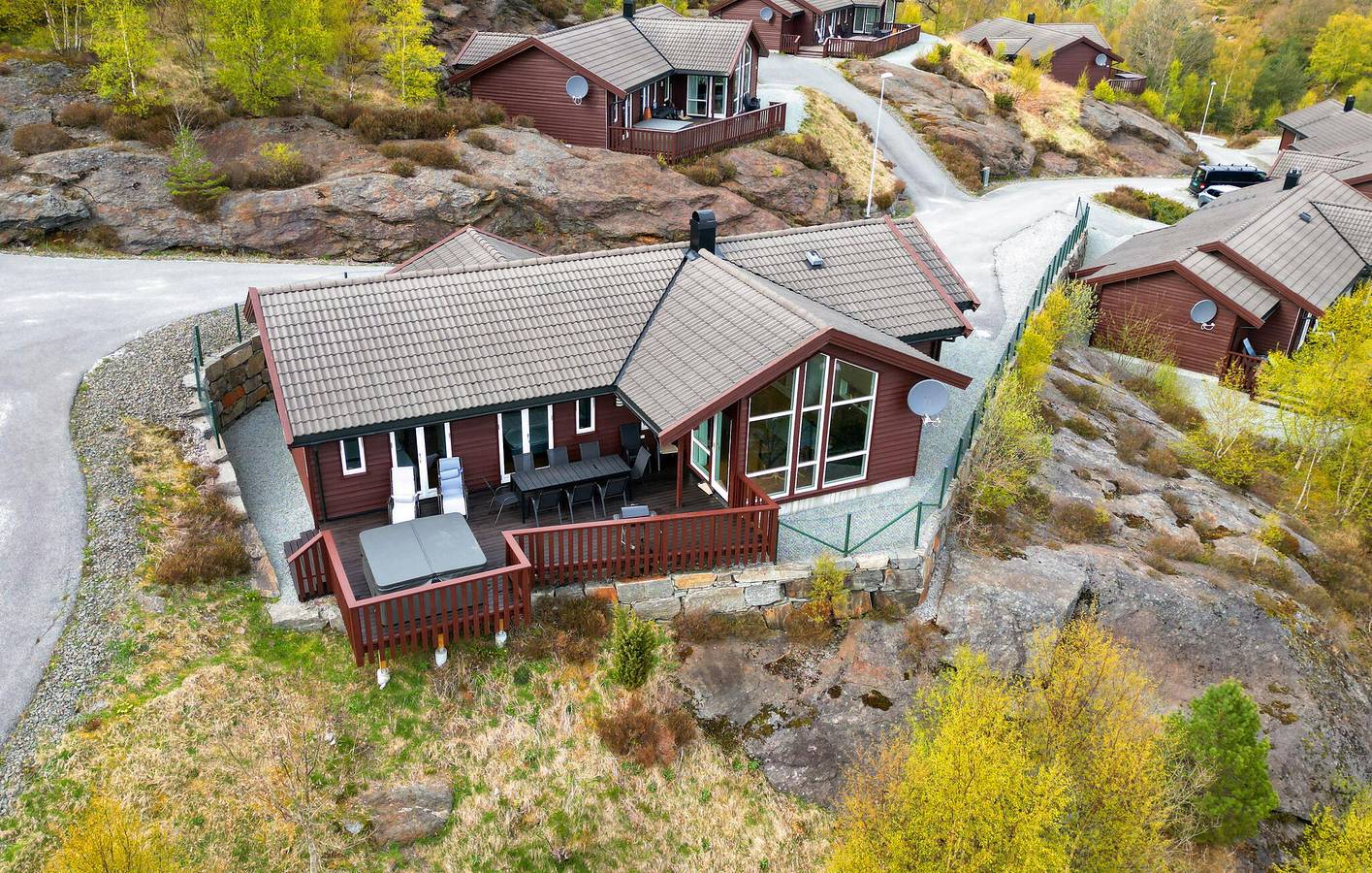 Ferienhaus für 8 Personen mit Whirlpool in Tysvær