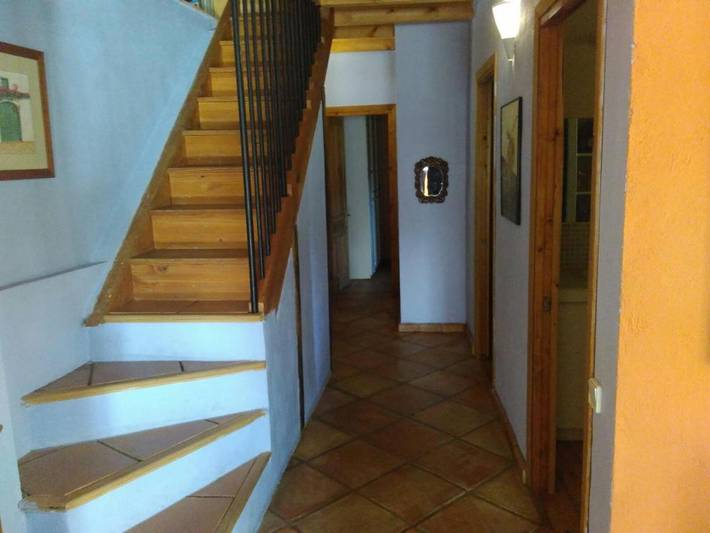 Casa rural con piscina para 6 personas, con vistas además de jardín y piscina en Sierra de Huelva - 3