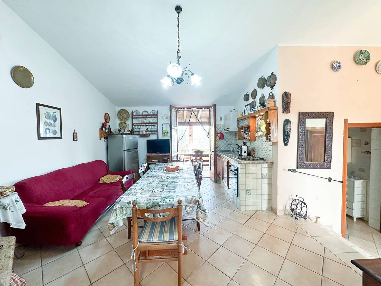 Casa Vacaciones 'Belo Horizonte, cerca del mar' con Vista al Mar, Terraza Privada y Wi-Fi in Mercuri, Isla de Sant'Antioco