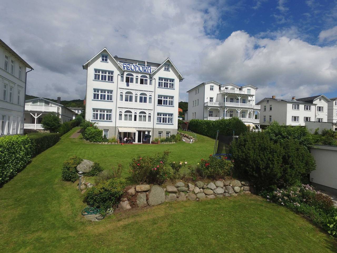 Ganze Ferienwohnung, Villa Feodora - Das Haus mit dem einzigartigen Seeblick - 09 Königsstuhl in Sassnitz, Nationalpark Jasmund