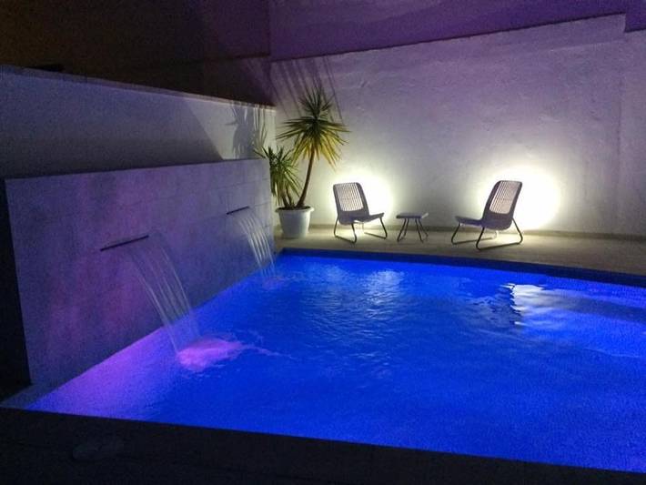 Casa rural para 9 personas, con piscina además de jardín y jacuzzi en Cabo de Gata - 4