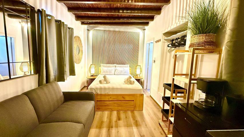 Studio für 4 Personen, mit Balkon auf Paros