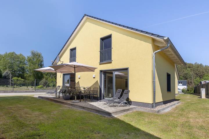 Ferienwohnung für 4 Personen, mit Garten in Biosphärenreservat Schorfheide Chorin