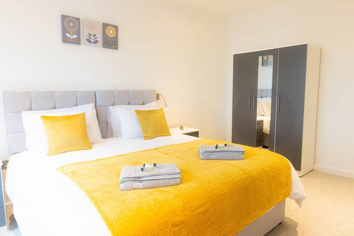 Entire apartment, Alexandra Palace Luxury Serviced Apartments In St Albans in Hertfordshire