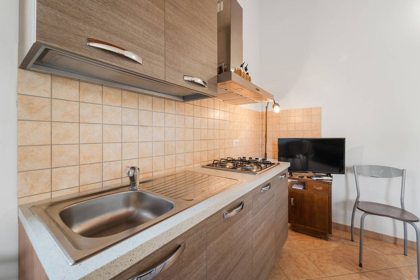 Ferienhaus Residenz Sulcis 7 mit Gemeinschaftsterrasse und Klimaanlage in Is Cuccus, Masainas