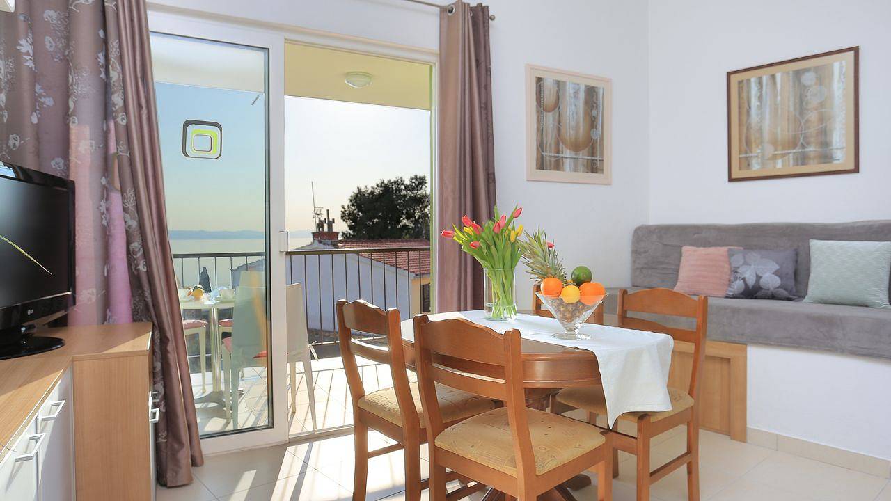 Apartamento vacacional entero, Ferienwohnung für 4 Personen (54 m²) in Podgora in Podgora, Rivera de Makarska