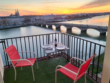 Gîte pour 2 personnes, avec balcon à Bayonne