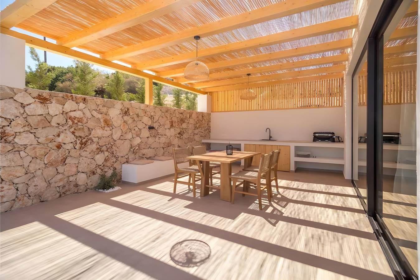 Villa 'One-Bedroom For 2' avec vue sur la mer, Wi-Fi et climatisation in Zante
