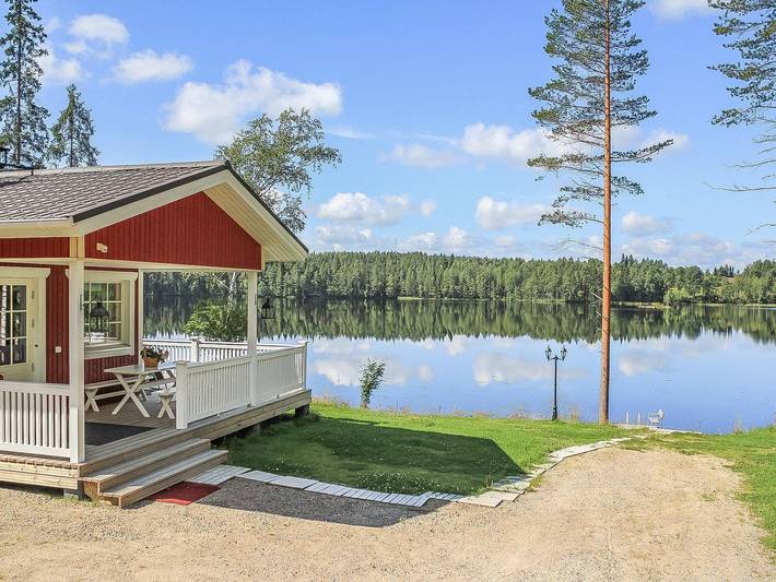 Villa akuliina in Multia, Mittelfinnland