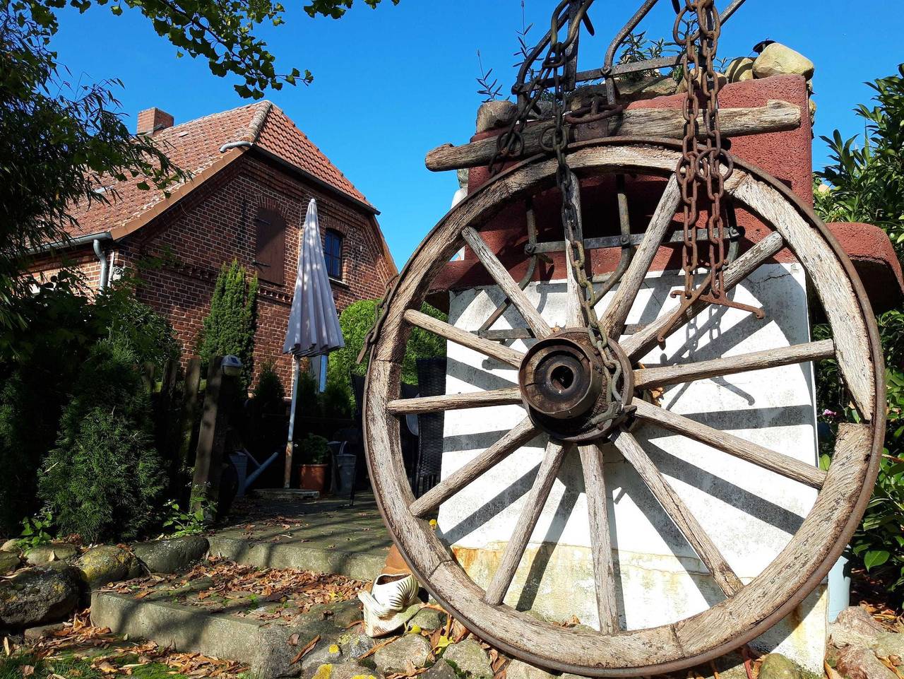 Ganze Ferienwohnung, Landhaus Gersdorf nahe Ostseebad Kühlungsborn - 3-Raum-Fewo im Landhaus Mundt (60m², max 4 Pers.) in Gersdorf, Biendorf