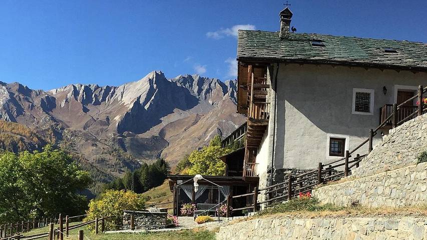 Chambre d’hôte pour 2 personnes, avec jardin ainsi que vue et terrasse à Comune di Saint-Rhémy-en-Bosses - 4