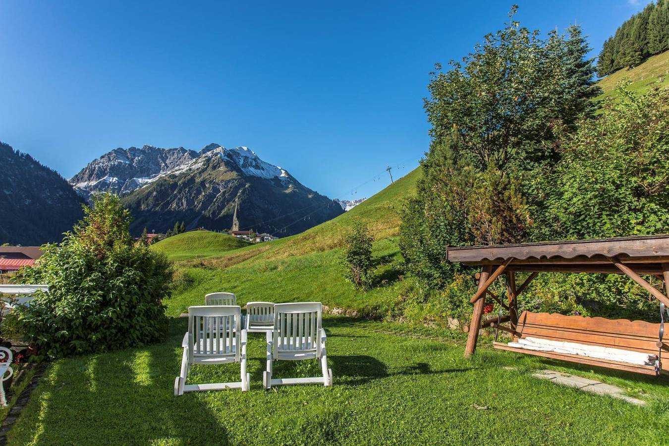 Apartment - Wohn-Schlafraum mit Dusche/Wc  "10" in Mittelberg, Kleinwalsertal