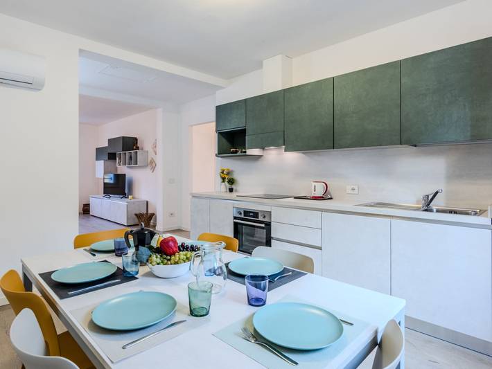 Ferienwohnung für 6 Personen, mit Balkon
