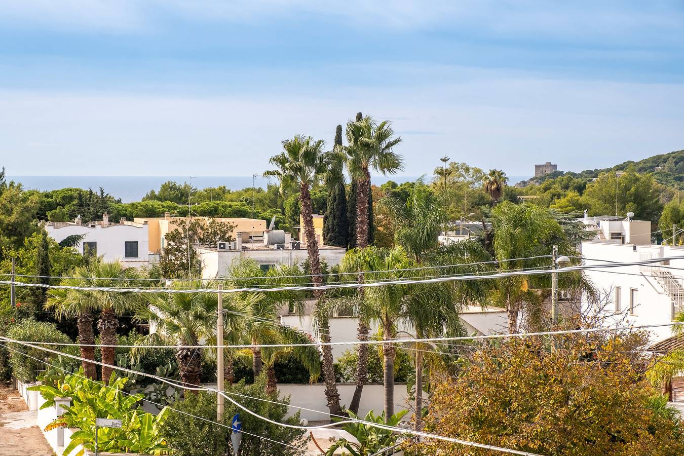 Villa 'Vacanze Serene' con vistas al mar, Wi-Fi y aire acondicionado in Nardò, Nardò (municipio)