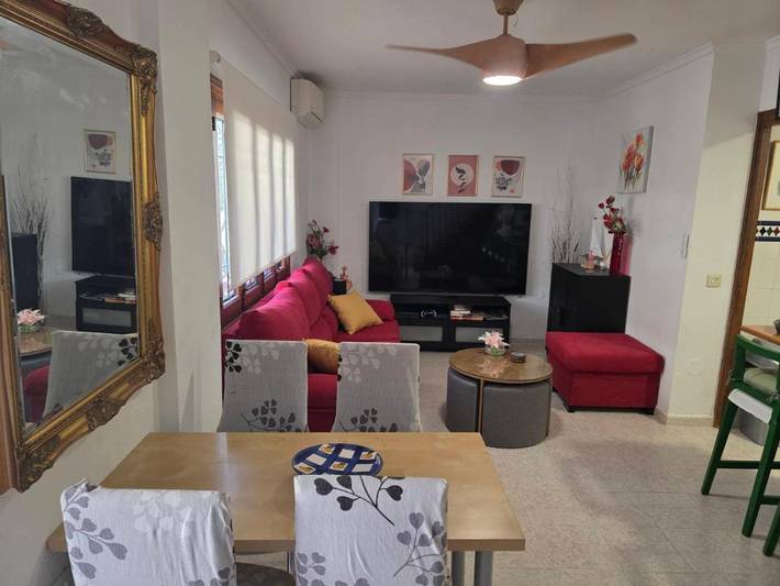 Apartamento para 6 personas, con Balcón y Terraza además de Vistas al lago y Vistas en Lo Pagán