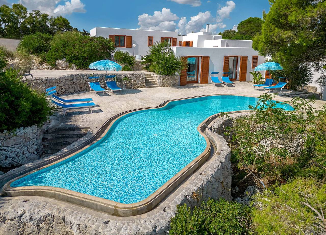 Casa de vacaciones para 9 personas con piscina in Santa Cesarea Terme, Provincia de Lecce