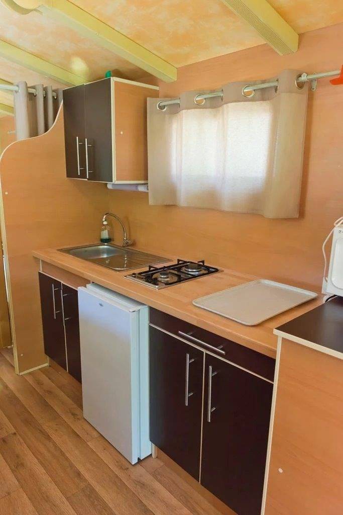 Zecamping 4* familial locatif Bbq 17m2 4 pers in Le Bourg-d'Oisans, Nationalpark Écrins