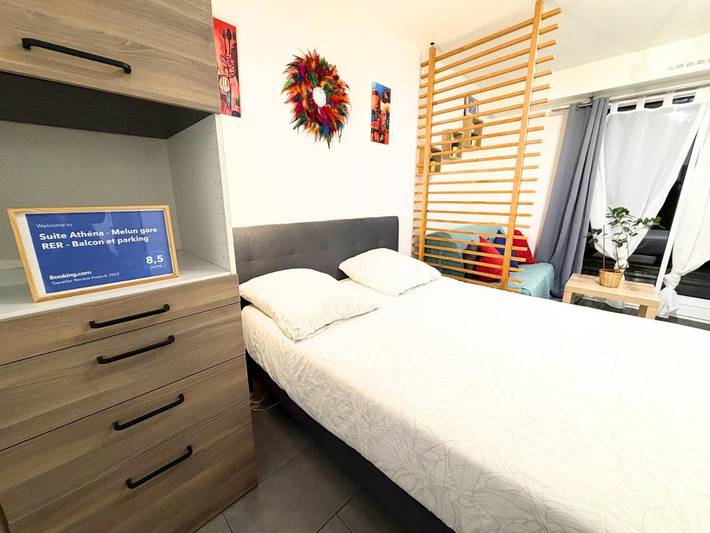 Gîte pour 4 personnes, avec balcon et vue à Melun - 3