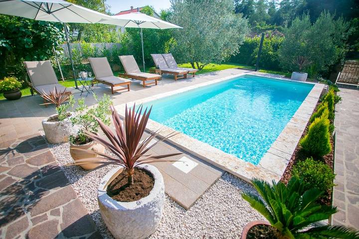 Villa für 6 Personen, mit Pool und Garten in Tar-Vabriga - 2