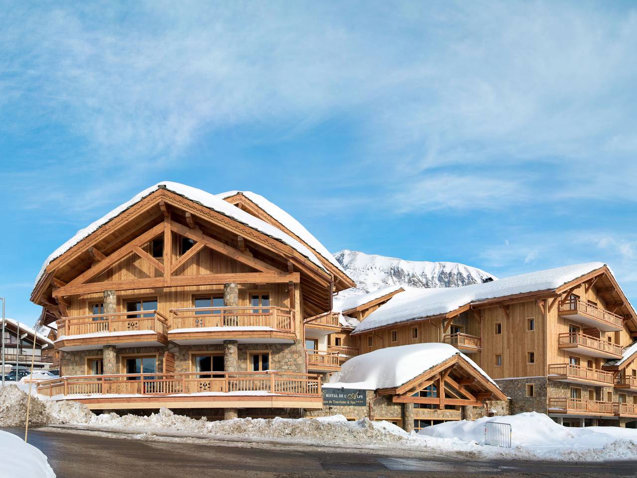 Geheel appartement, Cghrés&Spa Le Cristal de l'Alpe 5* in Huez, Écrins Nationaal Park