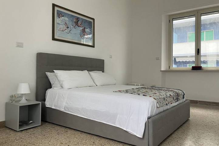 Ganze Wohnung, Apartment-Superior-Eigenes Badezimmer-Blick zur Meerseite-B&B mare mio in Pescara, Pescara Provinz
