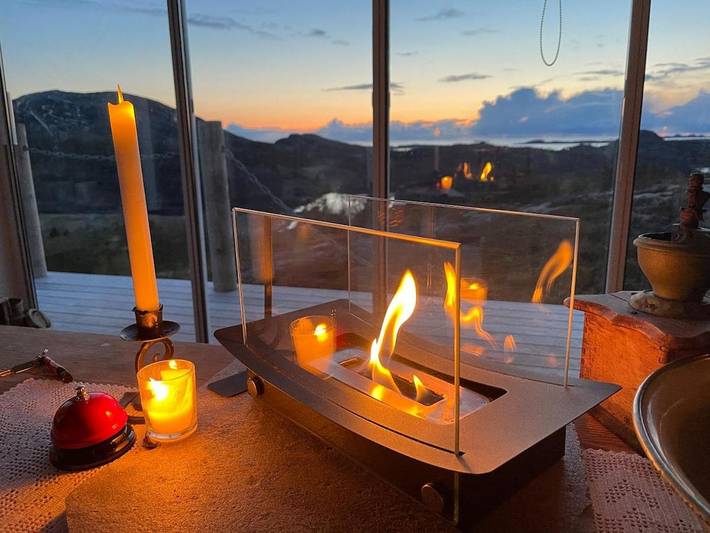 Ferienhaus für 7 Personen, mit Balkon und Whirlpool sowie Terrasse und Garten