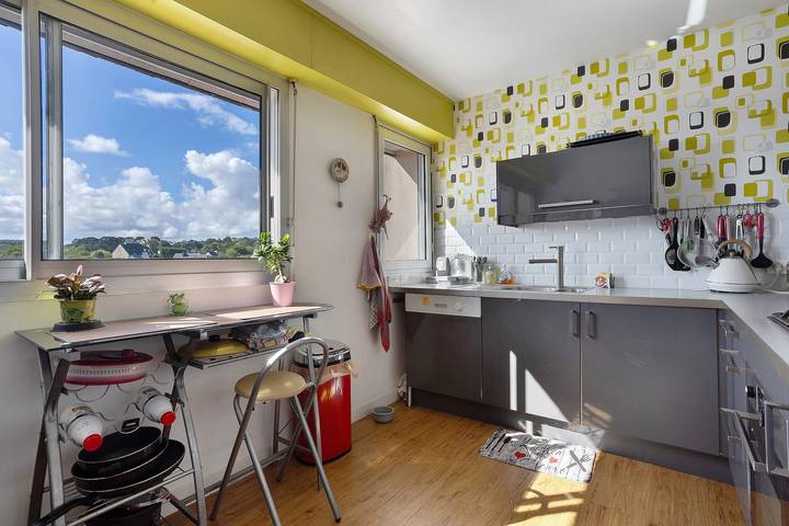 Appartement entier, Appartement « Croas Men » avec vue mer et Wi-Fi in Douarnenez, Région de Quimper