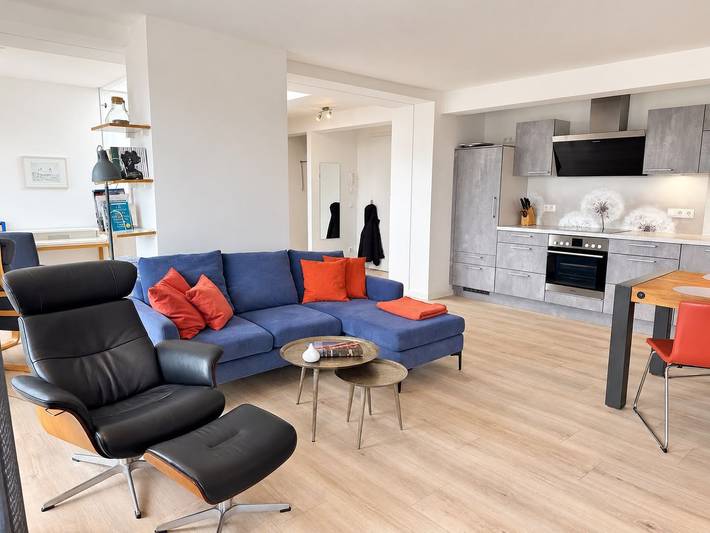 Ferienwohnung für 4 Personen, mit Balkon und Terrasse in Prora - 3